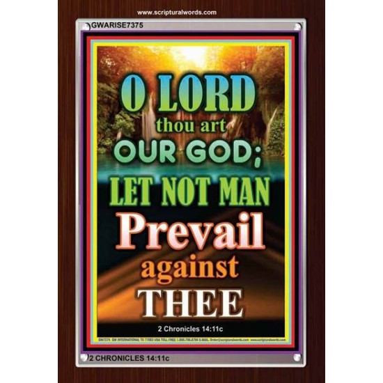 THOU ART GOD   Wall Art Poster   (GWARISE7375)   