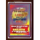 WORD OF THE LORD   Framed Hallway Wall Decoration   (GWARISE7384)   