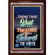 WAIT UPON THE LORD   Bible Verses Frame for Home   (GWARISE7425)   