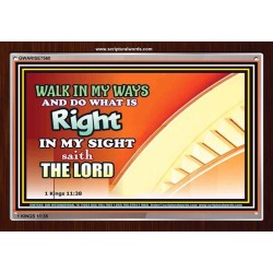 WALK IN MY WAY   New Wall Dcor   (GWARISE7560)   "33x25"