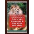 TRAMPLE UNDER LION AND DRAGON   Encouraging Bible Verses Frame   (GWARISE760)   "25x33"