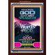THE WORDS OF GOD   Framed Interior Wall Decoration   (GWARISE7987)   