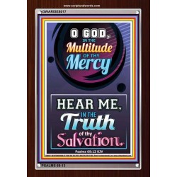 TRUTH OF THY SALVATION   Framed Bible Verses   (GWARISE8017)   
