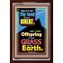 THY SEED SHALL BE GREAT   Scripture Wood Frame Signs   (GWARISE8078)   "25x33"
