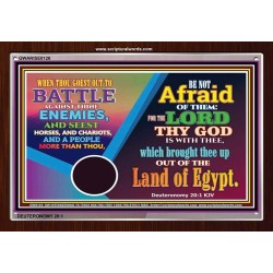 BE NOT AFRAID   Inspirational Bible Verses Framed   (GWARISE8126)   