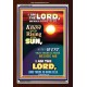 THE RISING OF THE SUN   Acrylic Glass Framed Bible Verse   (GWARISE8166)   