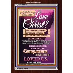 THE LOVE OF CHRIST   Contemporary Christian Wall Art   (GWARISE8182)   