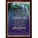 WE ARE THE CHILDREN OF GOD   Scriptural Portrait Acrylic Glass Frame   (GWARISE830)   