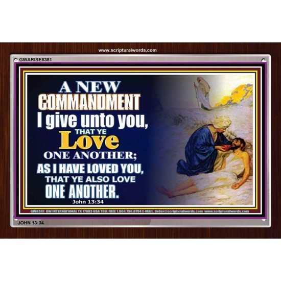 A NEW COMMANDMENT   Wall Dcor   (GWARISE8381)   