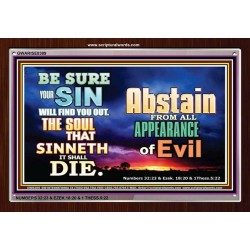 ABSTAIN FROM EVIL   Affordable Wall Art   (GWARISE8389)   