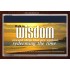 WALK IN WISDOM   Bible Verse Wall Art   (GWARISE865)   "33x25"