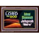 ADONAI SHAMMAH - JEHOVAH IS HERE   Frame Bible Verse   (GWARISE8654L)   