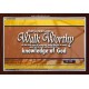 WALK WORTHY   Encouraging Bible Verses Framed   (GWARISE867)   