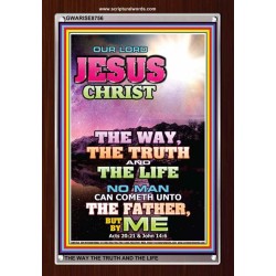 THE WAY TRUTH AND THE LIFE   Scripture Art Prints   (GWARISE8756)   