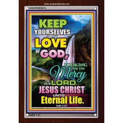 THE MERCY OF OUR LORD JESUS CHRIST   Contemporary Christian poster   (GWARISE8814)   