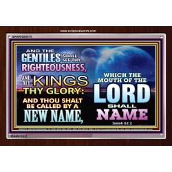 A NEW NAME   Contemporary Christian Paintings Frame   (GWARISE8875)   
