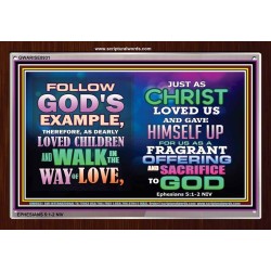 WALK IN LOVE   Inspiration Wall Art Frame   (GWARISE8931)   