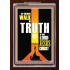 WALK IN THE TRUTH   Large Framed Scripture Wall Art   (GWARISE9121)   "25x33"