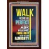 WALK BEFORE ME   Bible Verse Frames online   (GWARISE9129)   "25x33"