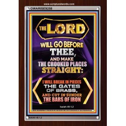 THE LORD WILL GO BEFORE YOU   Biblical Art   (GWARISE9258)   
