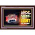 ARISE SHINE FOR THE LIGHT IS COME   Biblical Paintings Frame   (GWARISE9474b)   "33x25"
