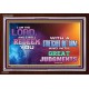 A STRETCHED OUT ARM   Bible Verse Acrylic Glass Frame   (GWARISE9482)   