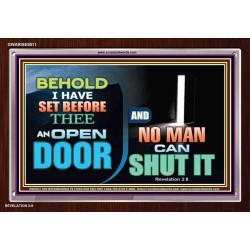 AN OPEN DOOR NO MAN CAN SHUT   Acrylic Frame Picture   (GWARISE9511)   