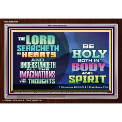 BE HOLY BODY SPIRIT AND SOUL   Frame Biblical Paintings   (GWARISE9515)   