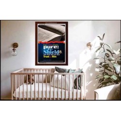 TRUST IN HIM   Scripture Art Frame   (GWARK1763)   "25X33"