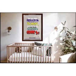 AFFLICTION WHICH IS BUT FOR A MOMENT   Inspirational Wall Art Frame   (GWARK3148)   "25X33"
