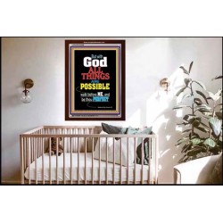 WALK BEFORE ME   Bible Verses Framed Art Prints   (GWARK3206B)   "25X33"