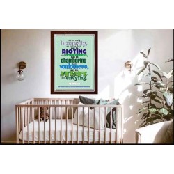 WALK HONESTLY   Christian Wall Dcor Frame   (GWARK3275)   "25X33"