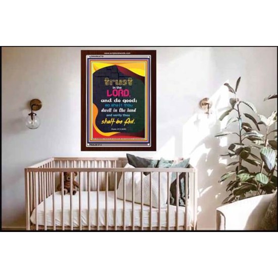 TRUST IN THE LORD   Bible Verses Framed Art   (GWARK4779)   