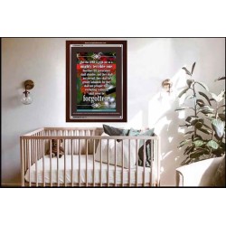 A MIGHTY TERRIBLE ONE   Bible Verse Frame for Home Online   (GWARK724)   "25X33"