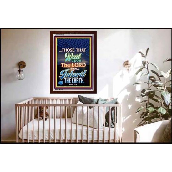 WAIT UPON THE LORD   Bible Verses Frame for Home   (GWARK7425)   