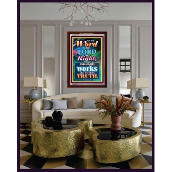 WORD OF THE LORD   Contemporary Christian poster   (GWARK7370)   