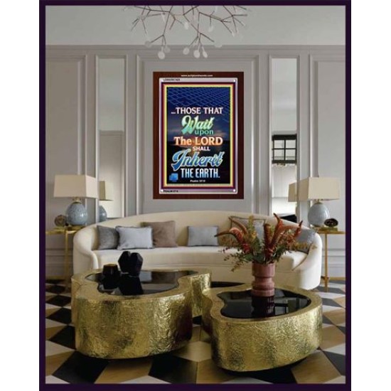 WAIT UPON THE LORD   Bible Verses Frame for Home   (GWARK7425)   