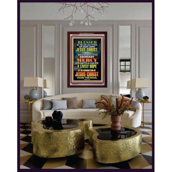 ABUNDANT MERCY   Scripture Wood Frame Signs   (GWARK8731)   