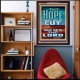 YOUR HOPE SHALL NOT BE CUT OFF   Inspirational Wall Art Wooden Frame   (GWARK9231)   