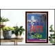 WALK BY FAITH   Inspirational Wall Art Wooden Frame   (GWARK1631)   