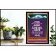 WITH ALL THY HEART   Scriptural Portrait Acrylic Glass Frame   (GWARK3306B)   