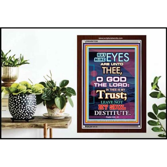 TRUST IN THE LORD   Bible Verses Frame for Home   (GWARK7238)   