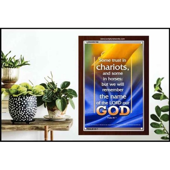 TRUST IN THE LORD   Christian Quote Frame   (GWARK768)   