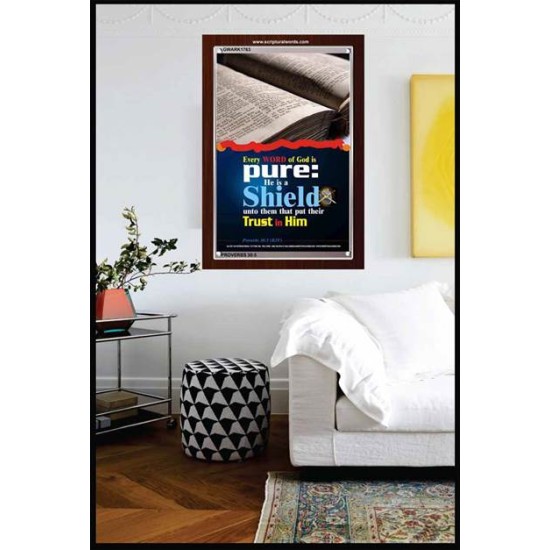 TRUST IN HIM   Scripture Art Frame   (GWARK1763)   