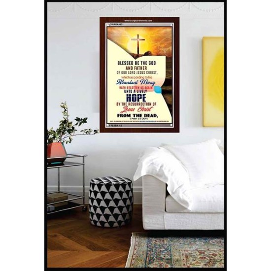 ABUNDANT MERCY   Bible Verses Frame for Home   (GWARK4971)   