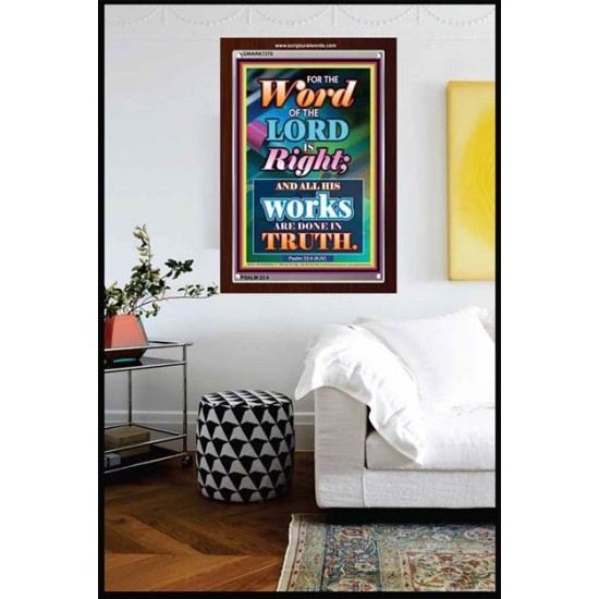 WORD OF THE LORD   Contemporary Christian poster   (GWARK7370)   