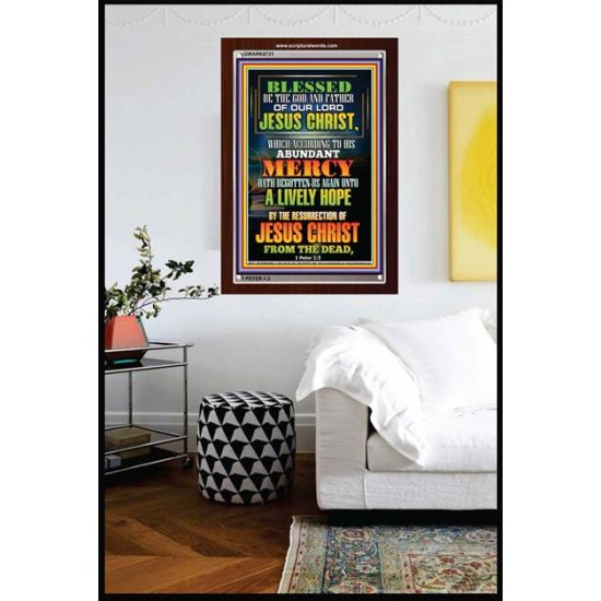 ABUNDANT MERCY   Scripture Wood Frame Signs   (GWARK8731)   