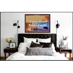 YE SHALL EAT THE RICHES OF THE GENTILES   Christian Quotes Framed   (GWARK1260)   "33X25"