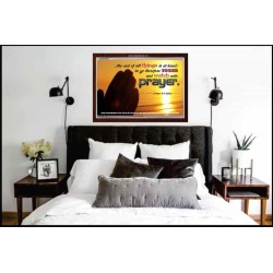 WATCH AND PRAY   Christian Wall Art Poster   (GWARK3887)   "33X25"