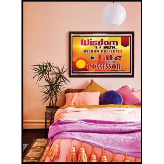 WISDOM   Framed Bible Verse   (GWARK6782)   